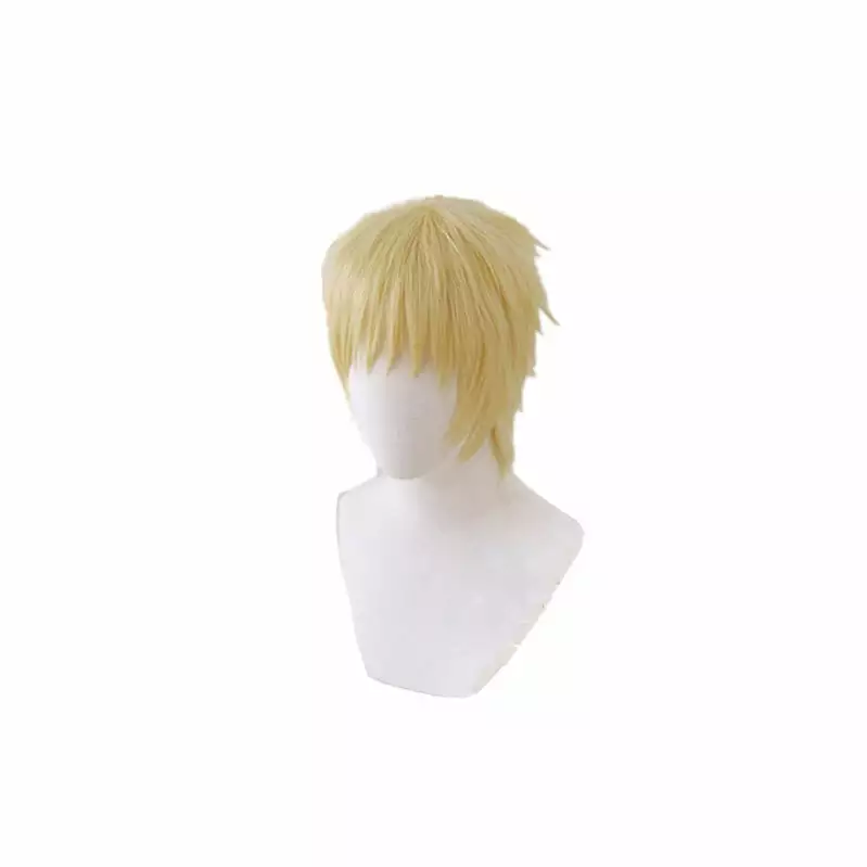 Cosplay Clans Anime Haikyuu Kei Tsukishima Short Blond Cosplay Wigs 6 Cosplay Clans Anime Haikyuu Kei Tsukishima Short Blond Cosplay Wigs - Image 4