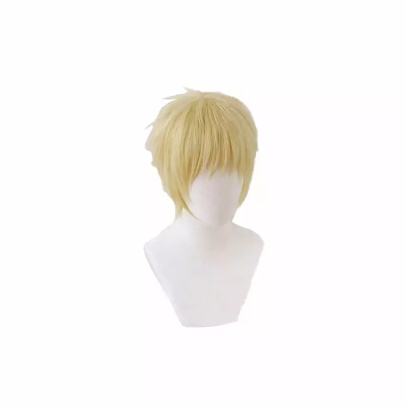Cosplay Clans Anime Haikyuu Kei Tsukishima Short Blond Cosplay Wigs 5 Cosplay Clans Anime Haikyuu Kei Tsukishima Short Blond Cosplay Wigs - Image 3