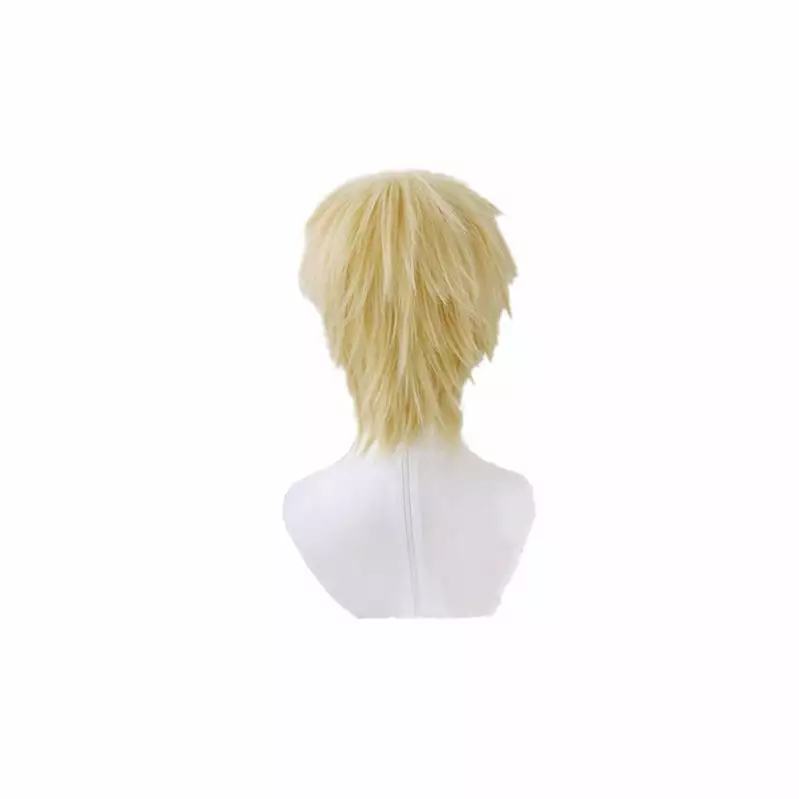Cosplay Clans Anime Haikyuu Kei Tsukishima Short Blond Cosplay Wigs 7 Cosplay Clans Anime Haikyuu Kei Tsukishima Short Blond Cosplay Wigs - Image 5
