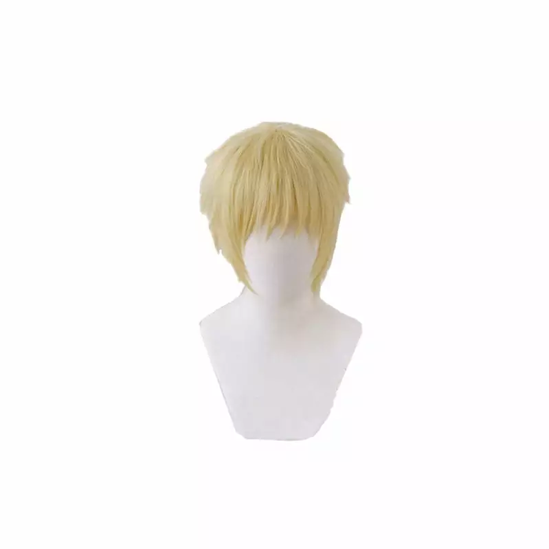 Cosplay Clans Anime Haikyuu Kei Tsukishima Short Blond Cosplay Wigs 4 Cosplay Clans Anime Haikyuu Kei Tsukishima Short Blond Cosplay Wigs - Image 2