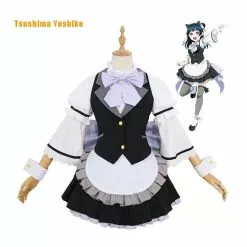 Cosplay Clans LoveLive!Sunshine!! Watanabe You And Aqours All Members Maid Uniform Cosplay Costume 21 Cosplay Clans LoveLive!Sunshine!! Watanabe You And Aqours All Members Maid Uniform Cosplay Costume -Cosplay Clans Sales TsushimaYoshiko