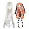 Cosplay Clans Anime Kakegurui Yomoduki Runa Long Straight Cream White Cosplay Wigs -Cosplay Clans Sales YomodukiRunaWigs