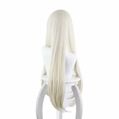 Cosplay Clans Anime Kakegurui Yomoduki Runa Long Straight Cream White Cosplay Wigs -Cosplay Clans Sales YomodukiRunaWigs3