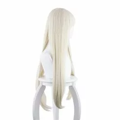 Cosplay Clans Anime Kakegurui Yomoduki Runa Long Straight Cream White Cosplay Wigs -Cosplay Clans Sales YomodukiRunaWigs4