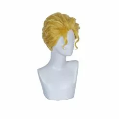 Cosplay Clans Anime JoJo's Bizarre Adventure Diamond Is Unbreakable Yoshikage Kira Short Blond Cosplay Wigs 9 Cosplay Clans Anime JoJo's Bizarre Adventure Diamond Is Unbreakable Yoshikage Kira Short Blond Cosplay Wigs -Cosplay Clans Sales YoshikageKira4