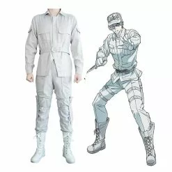 Cosplay Clans Anime Cells At Work White Blood Cell Uniform Cosplay Costume With Hat