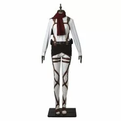 Cosplay Clans Anime Attack On Titan Mikasa Ackerman Training Corps Uniform Set Cosplay Costume 20 Cosplay Clans Anime Attack On Titan Mikasa Ackerman Training Corps Uniform Set Cosplay Costume -Cosplay Clans Sales attack on titan 10 1