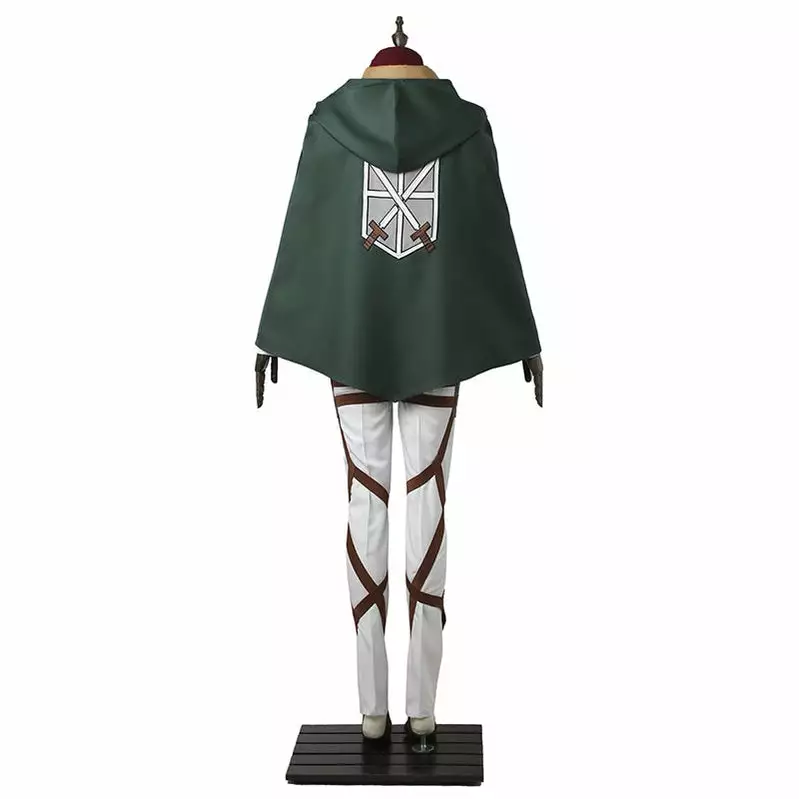 Cosplay Clans Anime Attack On Titan Mikasa Ackerman Training Corps Uniform Set Cosplay Costume 7 Cosplay Clans Anime Attack On Titan Mikasa Ackerman Training Corps Uniform Set Cosplay Costume - Image 5