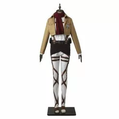 Cosplay Clans Anime Attack On Titan Mikasa Ackerman Training Corps Uniform Set Cosplay Costume 16 Cosplay Clans Anime Attack On Titan Mikasa Ackerman Training Corps Uniform Set Cosplay Costume -Cosplay Clans Sales attack on titan 7 1