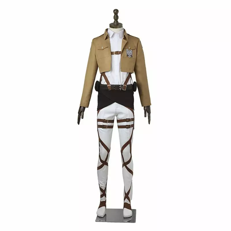 Cosplay Clans Anime Attack On Titan Armin Arlert Training Corps Uniform Set Cosplay Costume 4 Cosplay Clans Anime Attack On Titan Armin Arlert Training Corps Uniform Set Cosplay Costume - Image 2