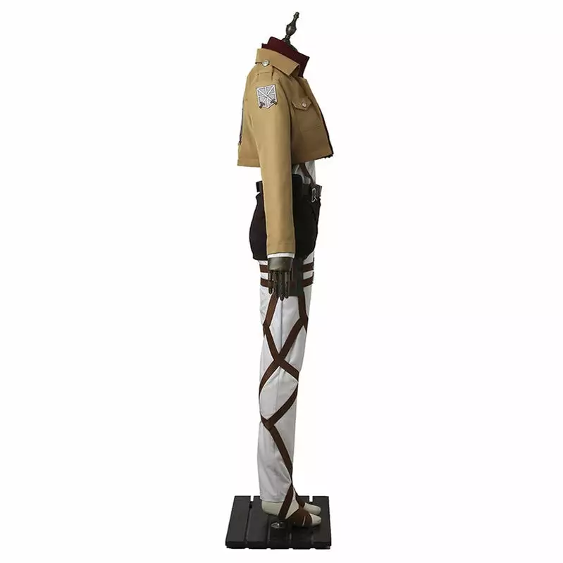 Cosplay Clans Anime Attack On Titan Mikasa Ackerman Training Corps Uniform Set Cosplay Costume 10 Cosplay Clans Anime Attack On Titan Mikasa Ackerman Training Corps Uniform Set Cosplay Costume - Image 8