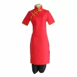 Cosplay Clans Anime Gintama Kagura Cheongsam Cosplay Costume -Cosplay Clans Sales d1