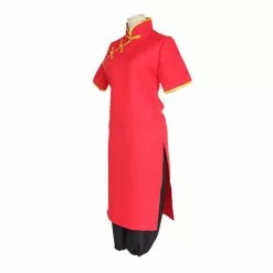 Cosplay Clans Anime Gintama Kagura Cheongsam Cosplay Costume -Cosplay Clans Sales d3