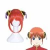 Cosplay Clans Anime Gintama Kagura Short Orange Red Cosplay Wigs With Free Headdress 2 Cosplay Clans Anime Gintama Kagura Short Orange Red Cosplay Wigs With Free Headdress -Cosplay Clans Sales s11