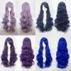 Cosplay Clans Women Wavy Sweet 80cm Long Purple And Blue Lolita Fashion Wigs With Bangs 2 Cosplay Clans Women Wavy Sweet 80cm Long Purple And Blue Lolita Fashion Wigs With Bangs -Cosplay Clans Sales 006