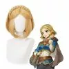 Cosplay Clans Game The Legend Of Zelda Breath Of The Wild Princess Zelda Short Blonde Cosplay Wigs 1 Cosplay Clans Game The Legend Of Zelda Breath Of The Wild Princess Zelda Short Blonde Cosplay Wigs -Cosplay Clans Sales 01