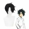 Cosplay Clans Anime The Promised Neverland Ray Short Black Cosplay Wigs -Cosplay Clans Sales 01 44bac6b6 eec8 4eaf b616 a727db19b76b