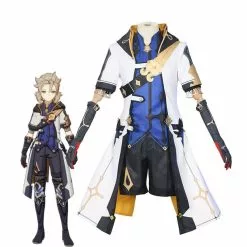 Cosplay Clans Game Genshin Impact Albedo Fullset Cosplay Costumes