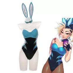 Cosplay Clans LOL KDA ALL OUT Akali Bunnysuit Cosplay Costumes