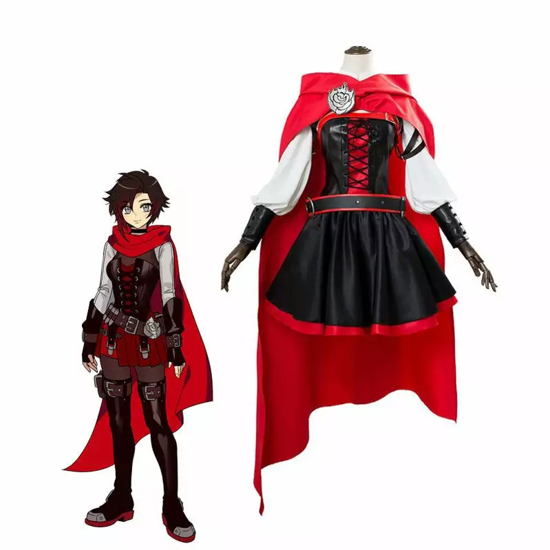 Cosplay Clans Anime RWBY Volume 7 Ruby Rose Cosplay Costumes 3 Cosplay Clans Anime RWBY Volume 7 Ruby Rose Cosplay Costumes