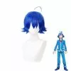 Cosplay Clans Anime Welcome To Demon School! Iruma-kun Iruma Suzuki Blue Cosplay Wigs