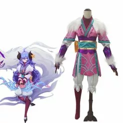 Cosplay Clans Game LOL Spirit Blossom Kindred Eternal Hunters Cosplay Costumes