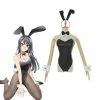 Cosplay Clans Anime Rascal Does Not Dream Of Bunny Girl Senpai Mai Sakurajima Bunny Girl Jumpsuits Cosplay Costumes -Cosplay Clans Sales 0 fa227472 8094 4383 8d07 c5a153e488ee