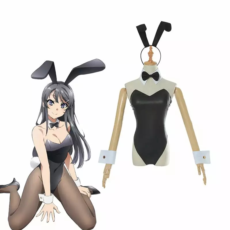 Cosplay Clans Anime Rascal Does Not Dream Of Bunny Girl Senpai Mai Sakurajima Bunny Girl Jumpsuits Cosplay Costumes 3 Cosplay Clans Anime Rascal Does Not Dream Of Bunny Girl Senpai Mai Sakurajima Bunny Girl Jumpsuits Cosplay Costumes