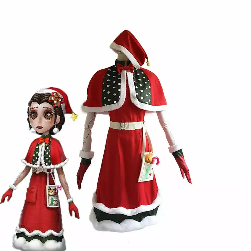 Cosplay Clans Game Identity V Doctors Xmas Ensemble Christmas Cosplay Costume 3 Cosplay Clans Game Identity V Doctors Xmas Ensemble Christmas Cosplay Costume