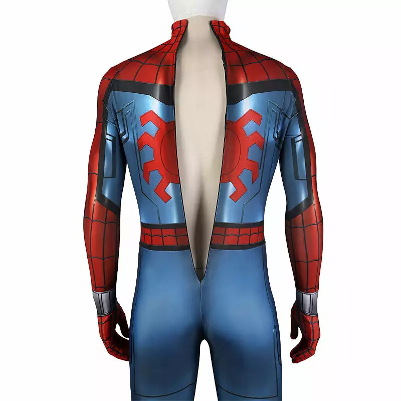 Cosplay Clans What If…? Zombie Hunter Spider-man Peter Parker Spiderman Jumpsuit Fullset Cosplay Costumes 12 Cosplay Clans What If…? Zombie Hunter Spider-man Peter Parker Spiderman Jumpsuit Fullset Cosplay Costumes - Image 10