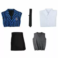 Cosplay Clans The Addams Family Wednesday Addams Eugene Otinger Nevermore Academy Uniform Cosplay Costumes -Cosplay Clans Sales 10 8e338047 7392 4eb3 bcfd e5186ed20f72