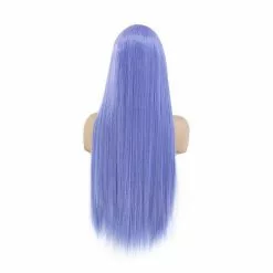 Cosplay Clans 60cm Women Lace Front Wigs Long Straight Dark Blue Cosplay Wigs -Cosplay Clans Sales 11949864423 729774117