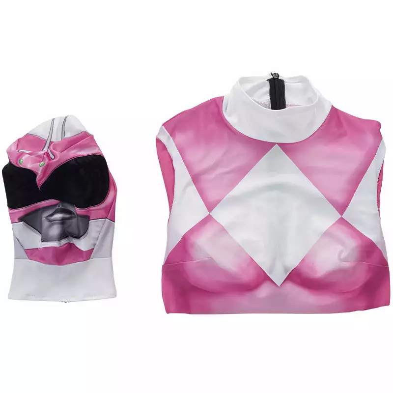 Cosplay Clans Mighty Morphin Power Rangers Ptera Ranger Pink Ranger Cosplay Costumes 10 Cosplay Clans Mighty Morphin Power Rangers Ptera Ranger Pink Ranger Cosplay Costumes - Image 8