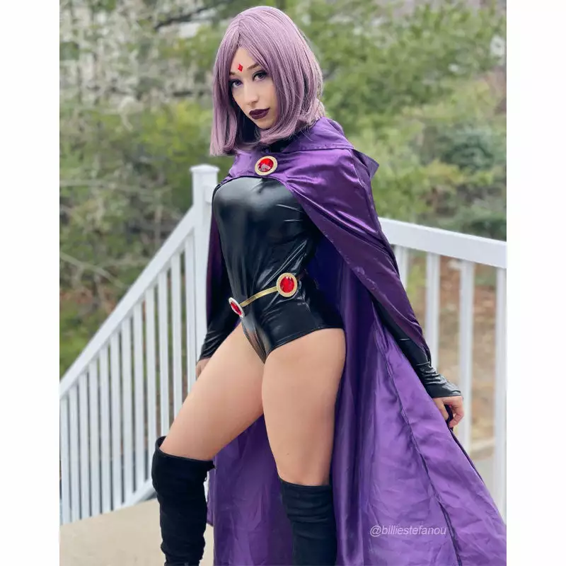Cosplay Clans DC New Teen Titans Raven Cosplay Costumes 4 Cosplay Clans DC New Teen Titans Raven Cosplay Costumes - Image 2