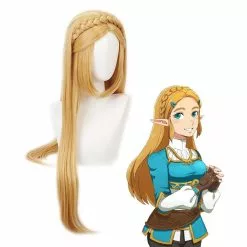 Cosplay Clans Game The Legend Of Zelda Breath Of The Wild Princess Zelda Long Blonde Cosplay Wigs
