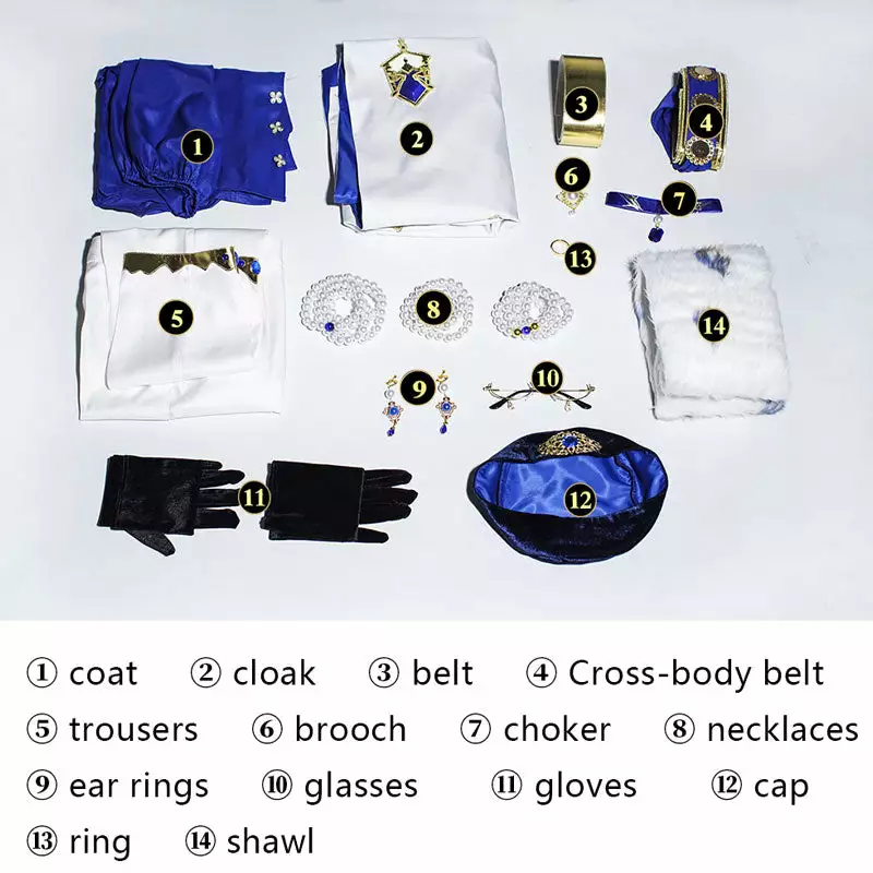 Cosplay Clans Game Path To Nowhere McQueen Cosplay Costumes 8 Cosplay Clans Game Path To Nowhere McQueen Cosplay Costumes - Image 6