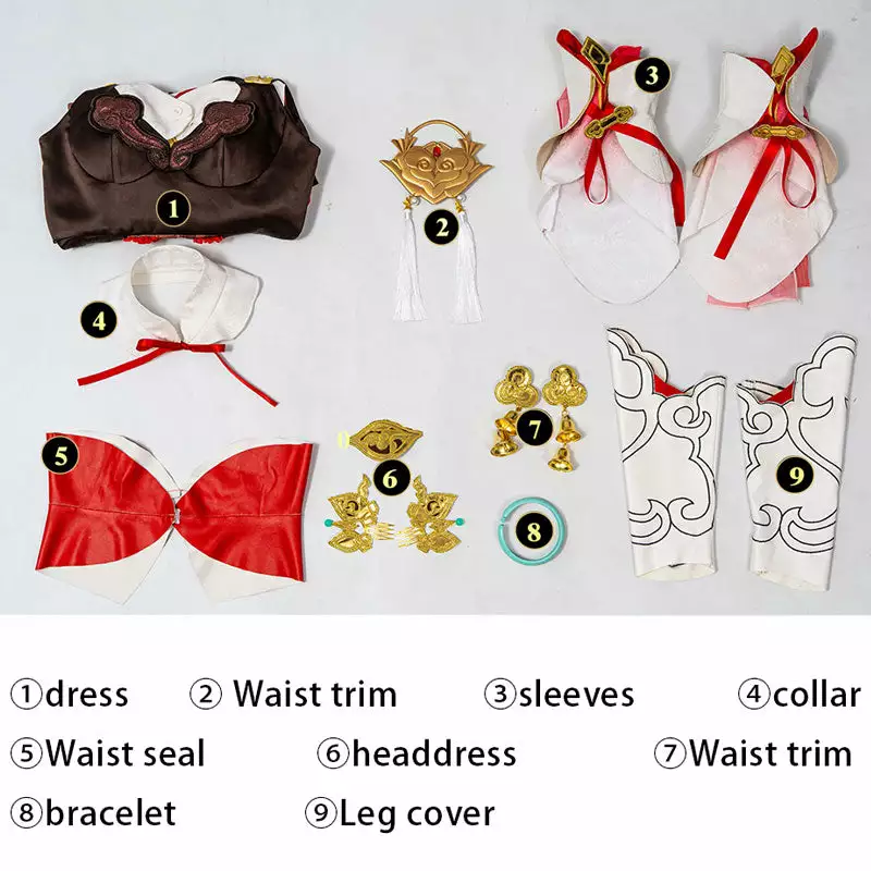 Cosplay Clans Game Honkai: Star Rail Tingyun Cosplay Costumes 7 Cosplay Clans Game Honkai: Star Rail Tingyun Cosplay Costumes - Image 5