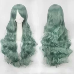 Cosplay Clans Women Wavy Sweet 80cm Long Green Lolita Fashion Wigs With Bangs -Cosplay Clans Sales 13 21012dec e8a1 4f59 8914 e17ce8ca7c53