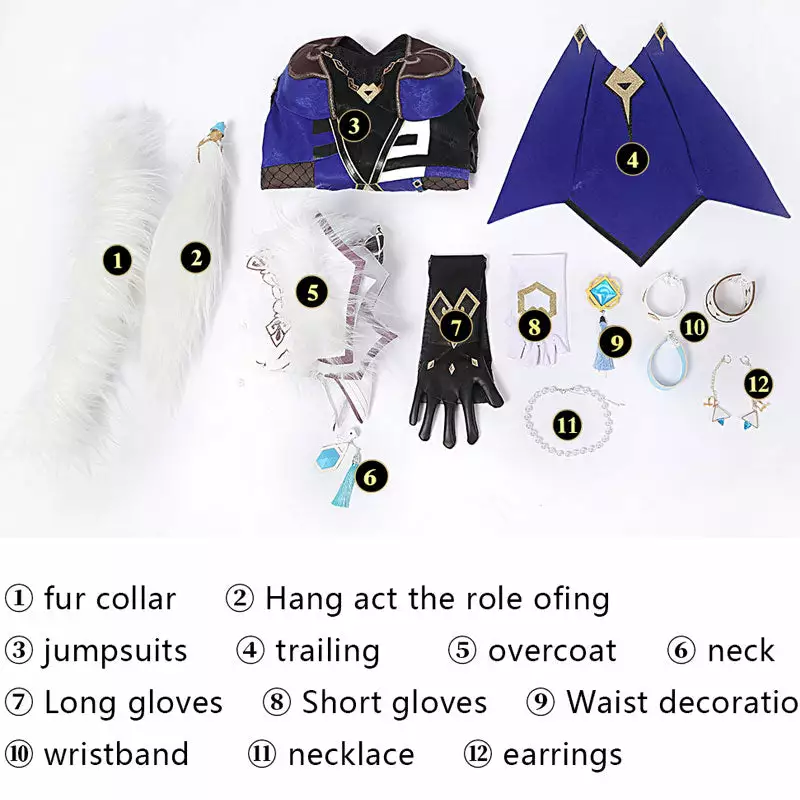 Cosplay Clans Game Genshin Impact Yelan Cosplay Costumes 7 Cosplay Clans Game Genshin Impact Yelan Cosplay Costumes - Image 5