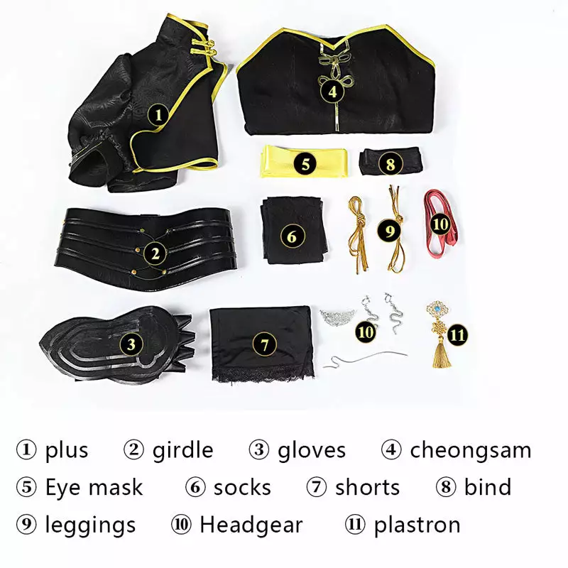 Cosplay Clans Game Naraka Bladepoint Viper Ning Cheongsam Cosplay Costumes 7 Cosplay Clans Game Naraka Bladepoint Viper Ning Cheongsam Cosplay Costumes - Image 5