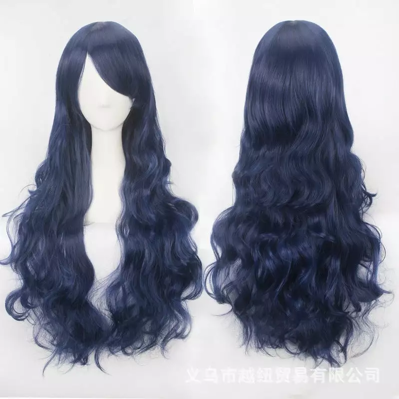 Cosplay Clans Women Wavy Sweet 80cm Long Purple And Blue Lolita Fashion Wigs With Bangs 5 Cosplay Clans Women Wavy Sweet 80cm Long Purple And Blue Lolita Fashion Wigs With Bangs - Image 3