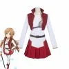 Cosplay Clans Anime Sword Art Online Yuuki Asuna Cosplay Costumes