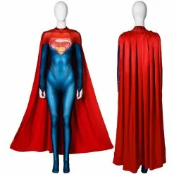 Cosplay Clans The Flash Movie Supergirl Jumpsuit Cosplay Costumes