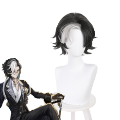 Cosplay Clans Game Identity V Ruth & Inference D.M The Man Of Desires Black White Cosplay Wigs