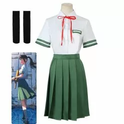 Cosplay Clans Anime Suzume No Tojimari Suzume's Door-Locking Suzume Cosplay Costume