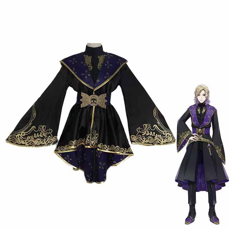 Cosplay Clans Game Twisted-Wonderland Riddle Robes Uniform Cosplay Costume 3 Cosplay Clans Game Twisted-Wonderland Riddle Robes Uniform Cosplay Costume