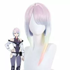 Cosplay Clans Game Cyberpunk: Edgerunners Lucyna Kushinada Cosplay Wigs