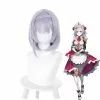 Cosplay Clans Game Genshin Impact Noelle Light Purple Short Cosplay Wigs -Cosplay Clans Sales 1 118f1a99 9dc5 47d7 8135 03d4c426381f