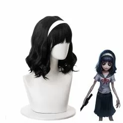 Cosplay Clans Game Identity V Witch Kawakami Tomie Yidhra Short Black Cosplay Wigs