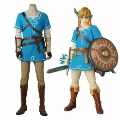 Cosplay Clans The Legend Of Zelda: Breath Of The Wild Link Outfits Cosplay Costume